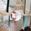 MiFacie Door Bottom Seal, 2 PCS Frameless Door Seal, Ultra