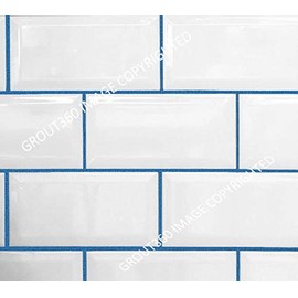 Grout 360 Buzzed Blue Sanded Tile Grout for Tile Installation Jobs. Use on Floors, Walls, Back Splashes, Showers, and Mosaics. (5)