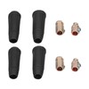 Glomora Welding Cable Panel Connector Socket Set,Quick Coupler Connector Socket