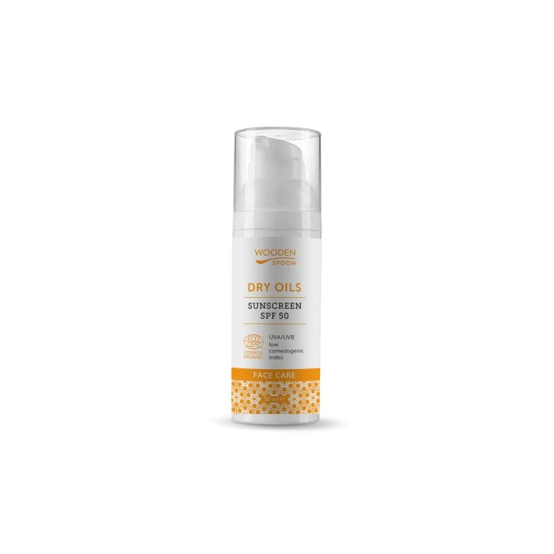 Organic Certified Sunscreen Facial Lotion - 50ml - 50 SPF