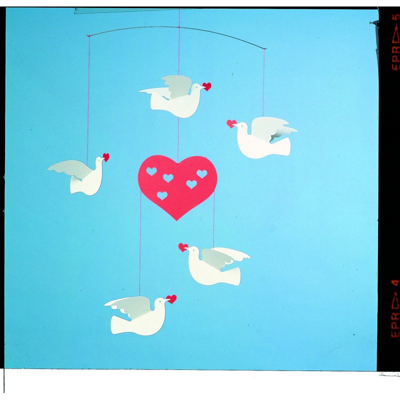 Flensted Mobiles Frieden und Liebe