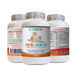 cat UTI Health - Pets Total Health Complex - Dogs and Cats - Best Hair Skin Eye Teeth Nail Urinary Support - cat Cranberry Treats - 1 Bottle (60 Tablets)