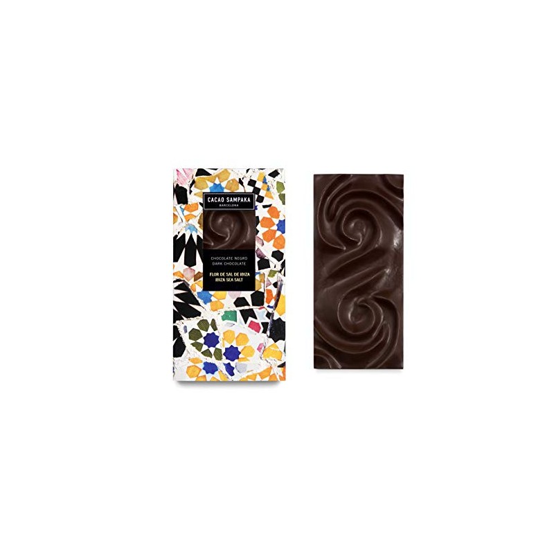 CACAO SAMPAKA FLOR DE SAL DE IBIZA CHOCOLATE BAR, 2.64