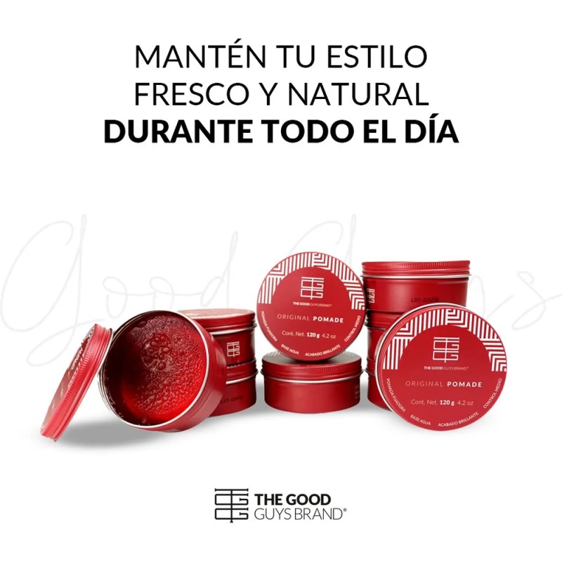 Cera Para Cabello Fijacion Media Tgg Original Pomade 500gr