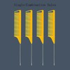 Professional Pointed Tail Hair Comb, Hairstyling Comb, Anti-static Hair Dye