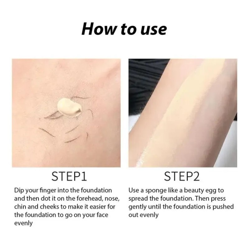 Base Líquida Base Correctora Duradera Para Control De Aceite