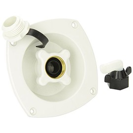 Shurflo by Pentair Pressure Reducing City Water Entry - Wall Mount - Gel White