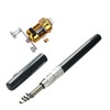 Mini Portable Telescopic Pocket Pen Shape Fishing Rod Pole &