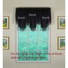 Today's Curtain Emelia Original Voile Ascot 25", Black, 40" W