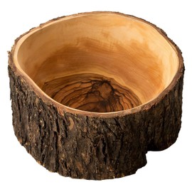MaMeMi Olive Wood Nut Bowl/Decorative Bowl/Snack Bowl/Fruit Bowl