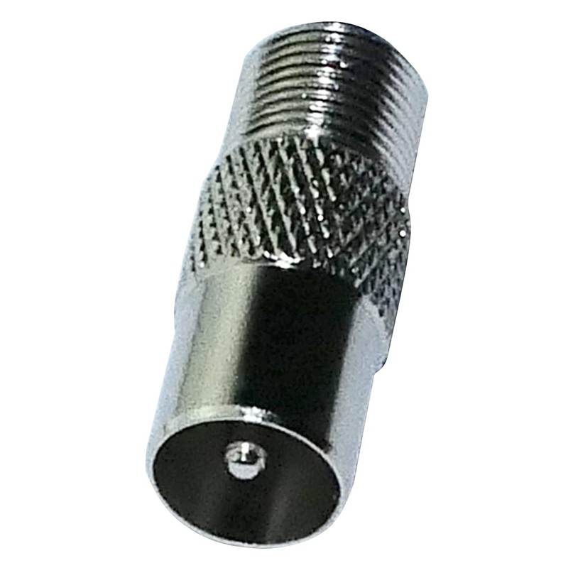 Aerzetix Adaptor Converter TV Antenna Coaxial Connection TV Plug Male