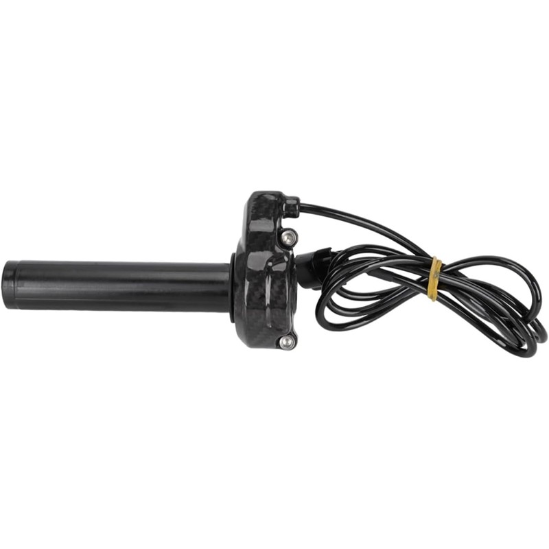 Funparts Carbon Fiber Twist Throttle Assembly Handle Kit + Throttle
