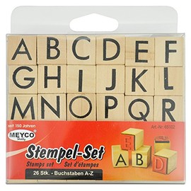 Stamp Set Alphabet Stamps, 26 per Set