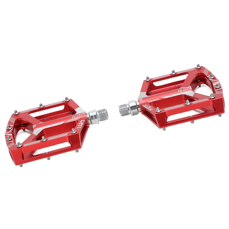2PCS Universal Mountain Bike Pedal Replacement Non Slip CNC Aluminum
