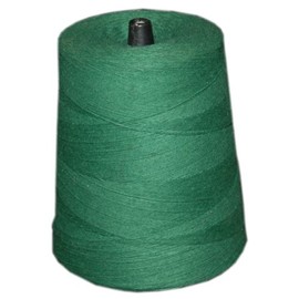T.W Evans Cordage 07-048 4 Poly Cotton Twine 2-Pound Cone, 9600-Feet, Green