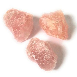 1 x Rough Rose Quartz Crystal Stone Chunk 40g - Healing Crystal - Love, Compassion, Self Esteem - Crystal Therapy - Reiki Charged