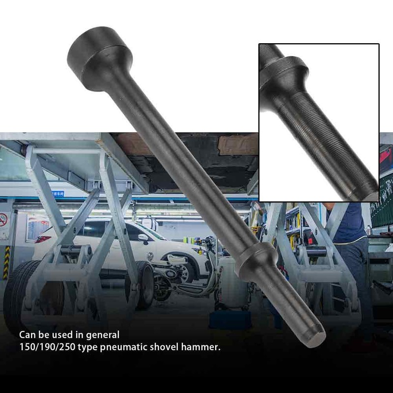 Akozon Smoothing Pneumatic Hammer Bit Set - Chrome Molybdenum Steel