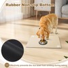 Pet Cat Dog Food Mat Placemat for Food and Water