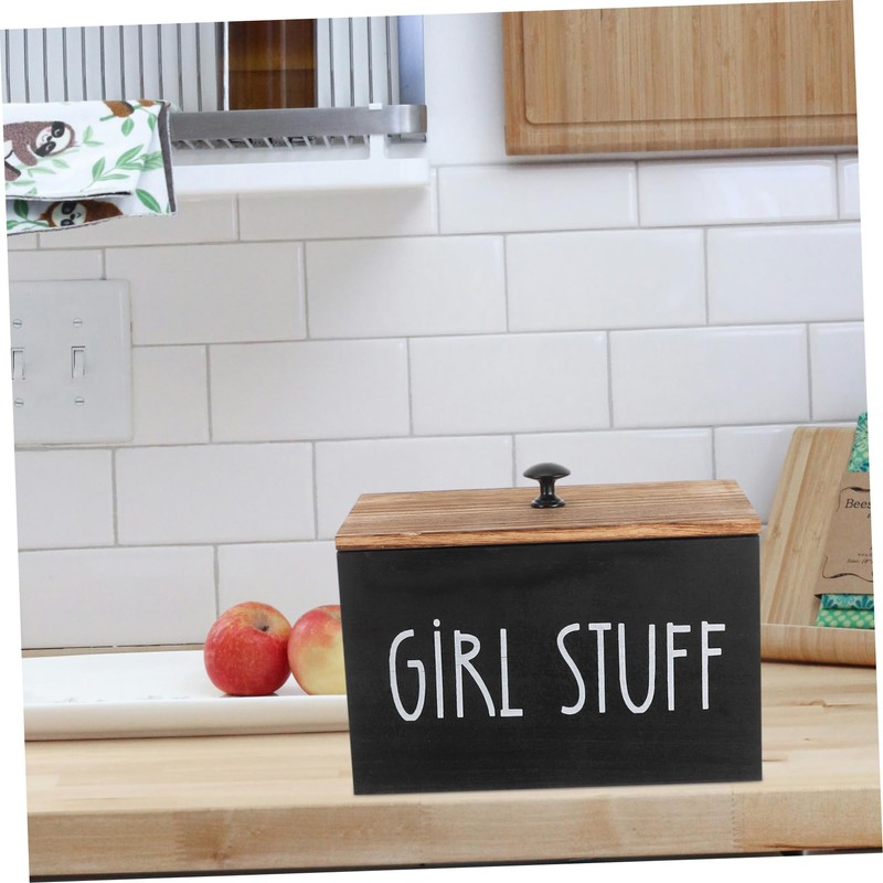 CHILDWEET Garlic Keeper Box Stylish Storage Container with Lid for