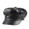 Foetest Cap Leather Hat Baseball Cao Casual Hat Sun Hat