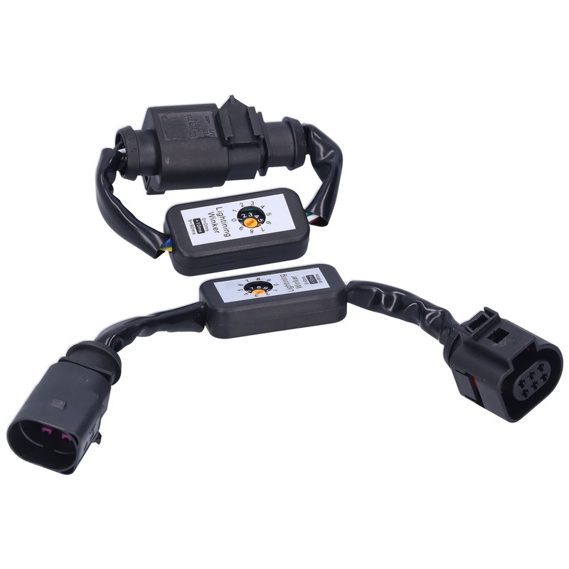 LED Tail Lights Dynamic Turn Signal Adapter Harness Blinker Module