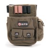 G.P.S Deluxe Double Shell Pouch - Rugged Shooting Range Bag