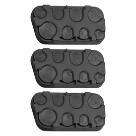 MEMOFYND 3-Piece Coin Storage Box, Black Plastic Euro Change Box, Creative Coin Distributor, Simple Solid Color Coin Stand, Convenient Storage Box.