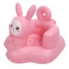 Inflatable Baby Chair Built in Air Pump Soft Cartoon Rabbit