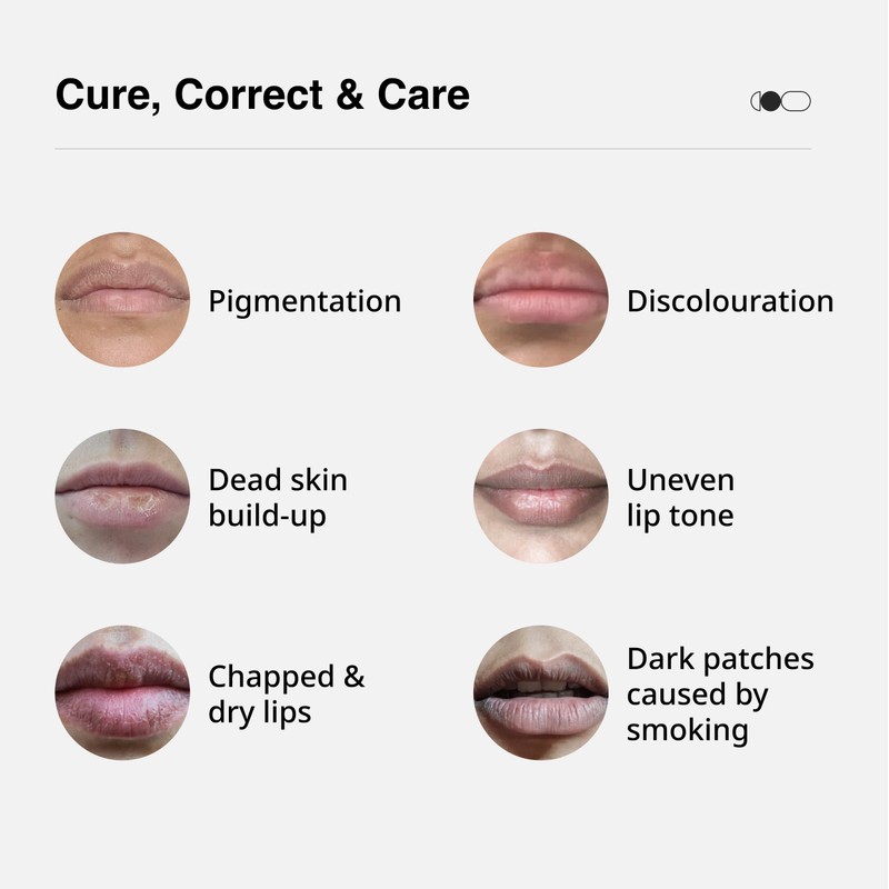 Cureskin Lightening Lip Scrub for Men and Women | Exfoliate