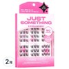 Just Something My Type No Glue Eyelashes Kitty 90p, 2 pcs, 01 Deep Black / 저스트썸띵 마이타입 노글루 속눈썹 키티 90p, 2개, 01 딥 블랙