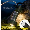 Cussity Mini Camping Lantern with Flashlight 2-in-1 for Camping Enthusiasts