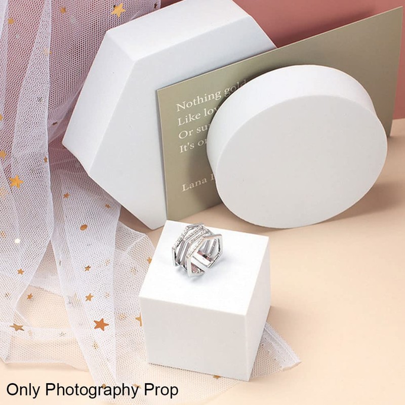 QOTSTEOS Photography Background Prop, 10pcs/set Photography Background Prop Jewelry Display