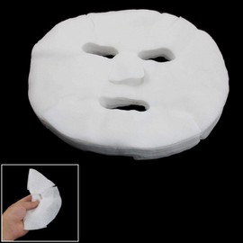 Sweetpea White DIY Makeup Skin Care Enlarged Cotton Facial Masks Sheets (50 Pieces)