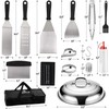 N NOBLE FAMILY 26 PCS BBQ Griddle Accessories Kit, Griddle