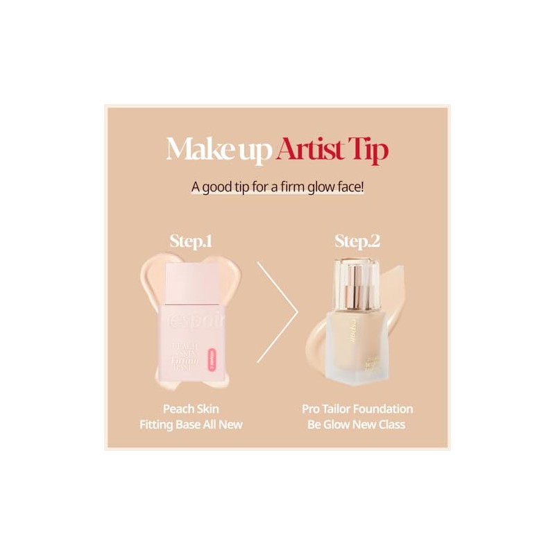 Espoir Base Maquillaje Pro Tailor Glow New Class Tan Fps