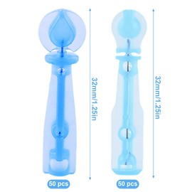 YNYCIPZ Stifte & Roll-Ons,Mitesser-Makel-Entferner, Akne Entferner Nadel, Komedonenentfernung, Pickel-Popper-Nadel-Entferner-Werkzeuge für den Schönheitssalon zu Hause(100 Stück)