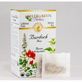 Celebration+Herbals%2c+Tea+Bags+Burdock+Root%2c+24+Count