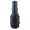 Hose Reducer with 2 Inch Pipe Thread on Double Nozzle Diameter 38/32 mm | Double Reduction | Sturdy PVC (2 Inch x 38/32 mm)