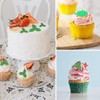 6PCS Christmas Fondant Moulds Holly Leaf Plunger Cutter Holly Leaf