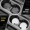 ME.FAN Car Cup Coaster [4 Pack] Silicone Car Coasters/Cup Mats