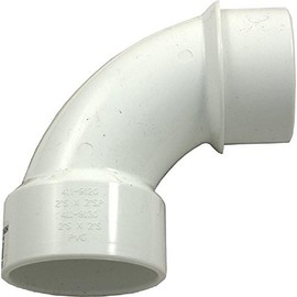 Waterway 411-9120 PVC Pipe Fitting 90 Degree 2" Street Sweep Elbow