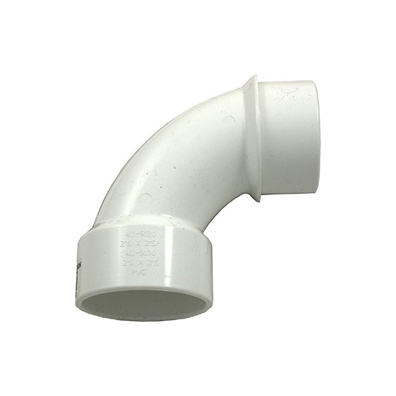 Waterway 411-9120 PVC Pipe Fitting 90 Degree 2" Street Sweep