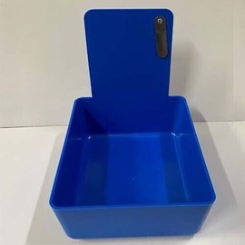 TCA Dental Classic Lab Work Pans Royal Blue w/clip 20pk 7" x 5¾" x 2½"