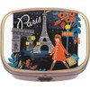 Paris Brass Rectangle Pill Box