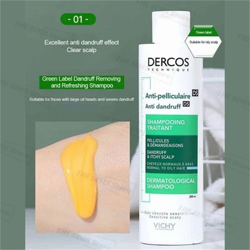 Vichy Dercos Shampoo 200ML, Vichy Dercos Aminexil, Anti Dandruff Hair