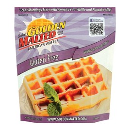 Carbon's Golden Malted Gluten Free Waffle and Pancake Mix, 32 Ounce