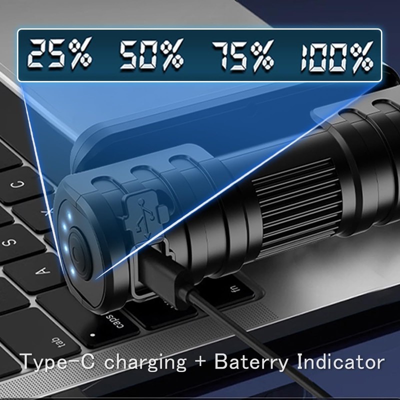 Rechargeable LED Work Light BBQ Grilling Accessories with Magnetic Base,
