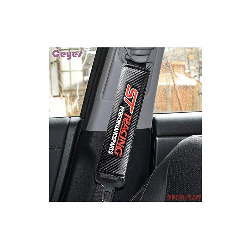 Protrex UK ST Racing Carbon Fibre Seat Belt Shoulder Pads.