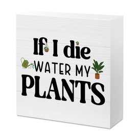 Funny Schedule Reminder Plants Sign Cute Plants Sign Decor Decorations for Home Office Garden Greenhouse Plant Lover Desk Decor Office Gift for Coworker Friend Plant Lover
