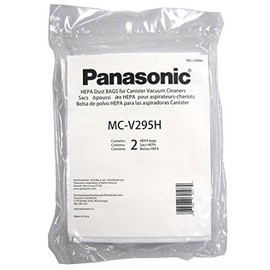 Panasonic MC-V295H Type C-19 Canister HEPA Vacuum Bag, Pack of 2